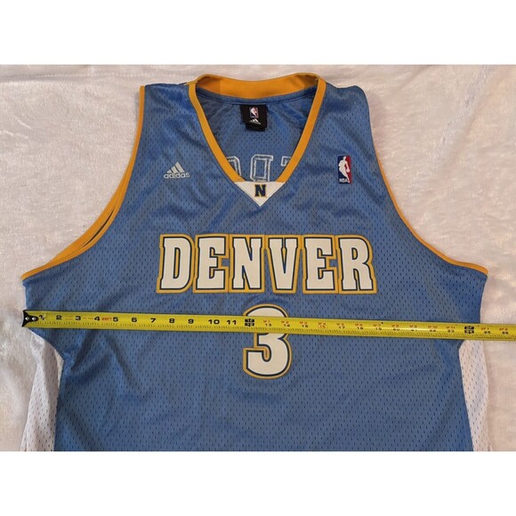 Allen Iverson Denver Nuggets Retro Throwback Swingman Jersey Mens XL Vintage NBA - Picture 2 of 8